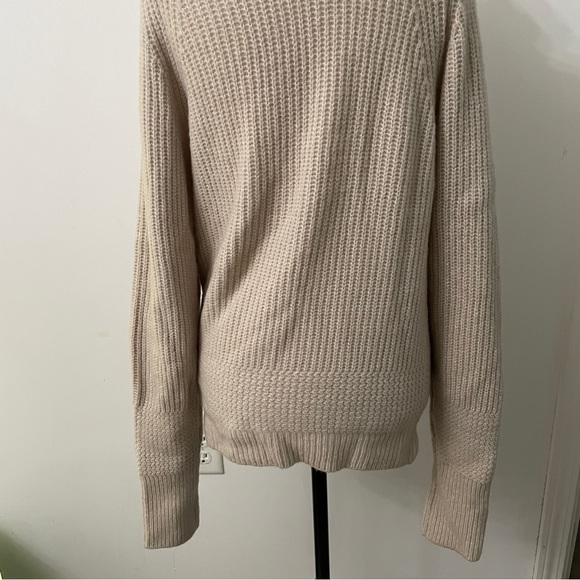 Maje Beige Turtleneck Sweater Top - Picture 2 of 5